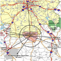 Transportation/Maps - Thomaston-Upson Industrial Development Authority